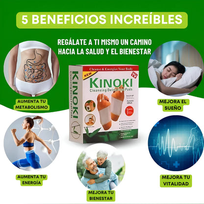 PARCHES DESINTOXICANTES KINOKI  3X1 (30 UNDS)